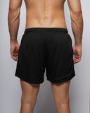 Shorts de malla de 5" - Negro