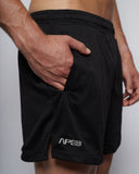 Shorts de malla de 5" - Negro