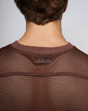 Training Mesh Tank - Chocolate Brown