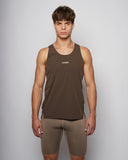 Z5 Running Tank - Chocolate Brown