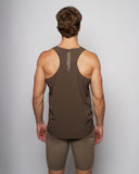 Z5 Running Tank - Chocolate Brown