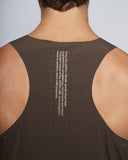 Z5 Running Tank - Chocolate Brown