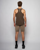 Z5 Running Tank - Chocolate Brown