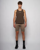 Z5 Running Tank - Chocolate Brown