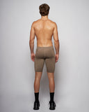 Collant Hybride 8" - Taupe