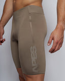 Collant Hybride 8" - Taupe