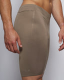 Collant Hybride 8" - Taupe