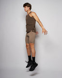 Z5 Running Tank - Chocolate Brown