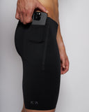 Collant Hybride 8" - Noir