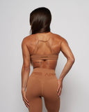Twisted Seamless Bra - Honey