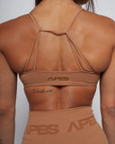 Twisted Seamless Bra - Honey