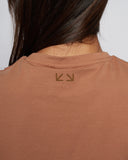 Low Logo Crop Tank - Honey