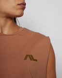 Low Logo Crop Tank - Honey