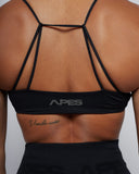 Twisted Seamless Bra - Black