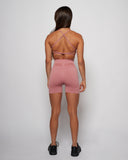 Seamless Push-Up Biker Shorts - Dusty Pink