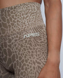 Wilde nahtlose Leggings – Knochenweiß