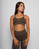 Wild Seamless Bra - Coffee Bean