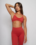 Define Scrunch Bra - Red Clay
