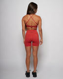 Sculpt V Bra - Red Clay
