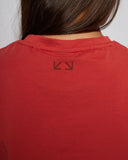 Low Logo Crop Tank - Red Clay
