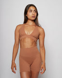 Sculpt V Bra - Honey