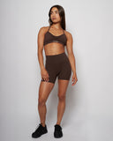 Define Scrunch Bra - Coffee Bean