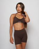 Define Scrunch Bra - Coffee Bean
