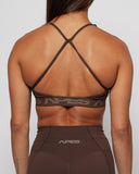 Sculpt V Bra - Coffee Bean
