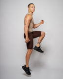 DÉBARDEUR DE COMPRESSION PEAU - Taupe