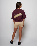 Apes Essentials Bold Crop Tshirt - Night Bloom