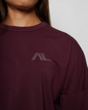 Apes Essentials Bold Crop Tshirt - Night Bloom