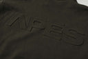 Apes Essentials UNIT Boxy Double Zip Hoodie - Dark Gray