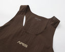 Z5 Running Tank - Chocolate Brown