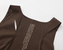 Z5 Running Tank - Chocolate Brown