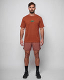T-shirt Oversize Phoenix Core Edit - Rouille