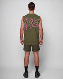 Big Logo Oversize Tank - Mud