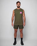 Big Logo Oversize Tank - Mud