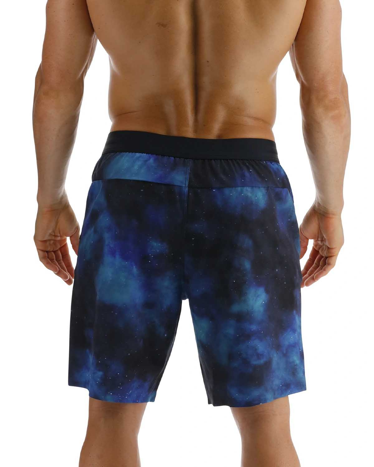 Pantalones cortos ininterrumpidos de 7" con forro Tyr Hydrosphere - Cosmic Night