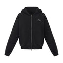 Apes Essentials UNIT Boxy Double Zip Hoodie - Black
