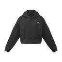 Apes Essentials UNIT Crop Oversize Hoodie - Dark Gray