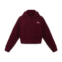 Apes Essentials UNIT Crop Oversize Hoodie - Red Velvet