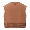 Low Logo Crop Tank - Honey