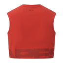 Low Logo Crop Tank - Red Clay