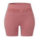 Seamless Push-Up Biker Shorts - Dusty Pink