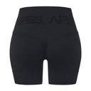 Seamless Push-Up Biker Shorts - Black
