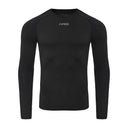 Apes Essentials T-shirt manches longues Skin Compression - Noir uni