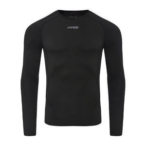 Essentials Uomo – T-shirt A Maniche Lunghe A Asciugatura Rapida, Vestibilità Aderente, UPF 50 Per Nuoto