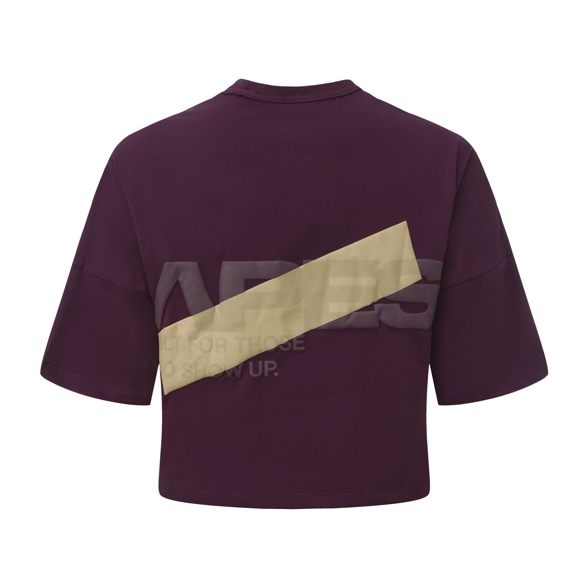 <tc>Apes</tc> Essentials – Bold Crop-T-Shirt – Nachtblüte