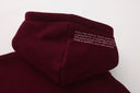 <tc>Apes</tc> <tc>Essentials</tc> UNIT Boxy Double Zip Hoodie - Roter Samt