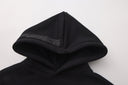 Apes Essentials UNIT Crop Oversize Hoodie - Black